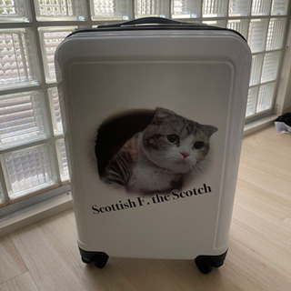 【新品未使用】スーツケース白