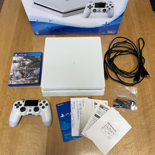 PS4グレイシャーホワイト 500GB CUH-2200A B0...