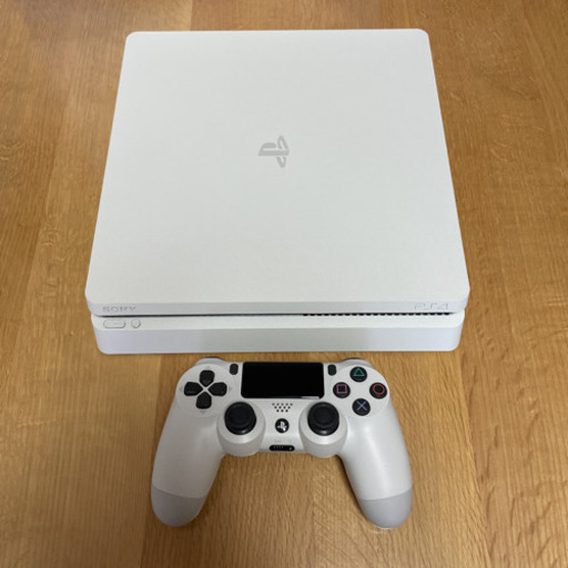 PS4グレイシャーホワイト 500GB CUH-2200A B02 モンハンワールドソフト 