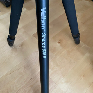 Velbon 三脚 Sherpa 635 III 3段 レバーロック 脚径29mm 3Way雲台