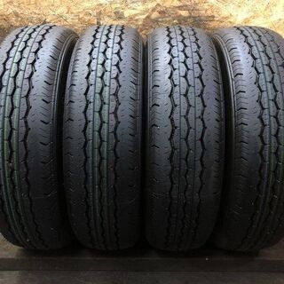 新車外し 2021年製 BS ECOPIA RD613 195/80R15 107/105N LT 15インチ 夏タイヤ 4本 レジアスエース キャラバン等 (JR12) クレジットカード QR決済可能