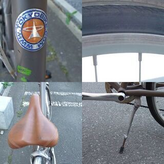 トーキョーバイク  自転車 26インチ 7段切替 センタースタンド グレー系  ☆ 札幌市 北区 屯田 