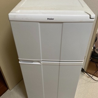 Haier 冷蔵庫　98ℓ 一人暮らし向け　取り扱い説明書付き