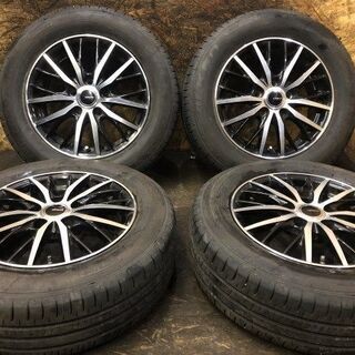 【FALKEN SINCERA SN832i 195/65R15】夏タイヤ【Weds Galeria GM01 15インチ 6J5HPCD114.3+43】2019年製 バリ溝 セレナ等　(VTD435) クレジットカード QR決済可能 FALKEN（ファルケン） 195/65R15 夏タイヤ シンセラ SN832i 1本 FALKEN