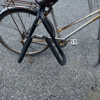 自転車サーフキャリアと自転車27インチ