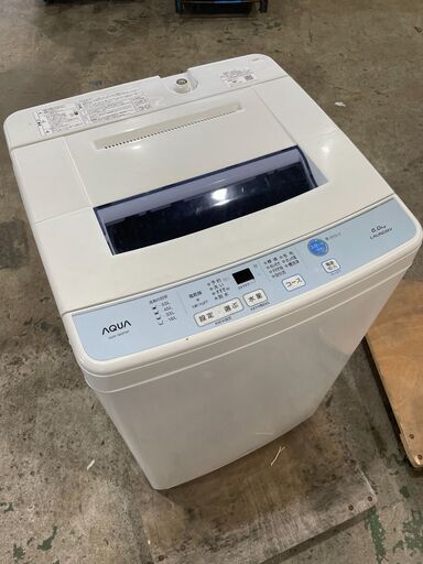 激安☆AQUA/6.0ｋｇ全自動洗濯機 AQW-S60F　アクア 2018年製　動作確認済　☆直取歓迎☆