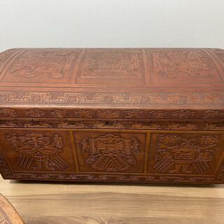 カナダ？アンティーク家具　骨董品　宝箱　貴重 カナダ？アンティーク家具 骨董品 宝箱 机 イス セット 貴重 【公式通販】