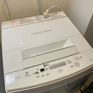 【ネット決済】TOSHIBA洗濯機【AW-45M5】2017年製