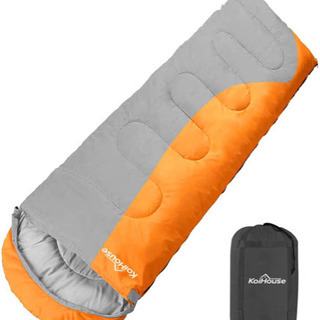 ② 寝袋 シュラフ 封筒型 軽量 保温 210T防水 コンパクト