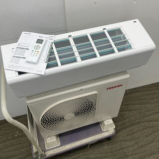 激安☆美品☆リモコン 取説付！2019年製 東芝 ルームエアコン クーラー 