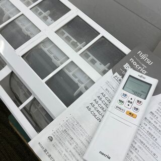 ㉑【2019年製】富士通 エアコン「ノクリア」 CシリーズAS-C28J 2.8kw 