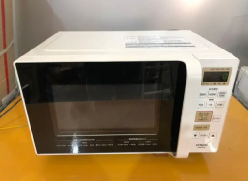日立　電子レンジ　フラット