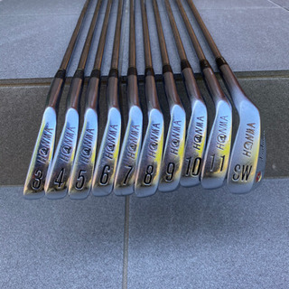 ゴルフアイアンセット　10本　3〜11.sw ホンマゴルフ