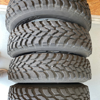 （取来人限定）ジムニー用アルミホイールセット　背面付き