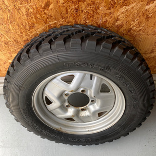 （取来人限定）ジムニー用アルミホイールセット　背面付き