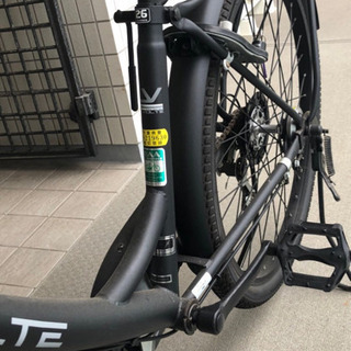 美品　サイモト　変速機自転車　カゴ付き