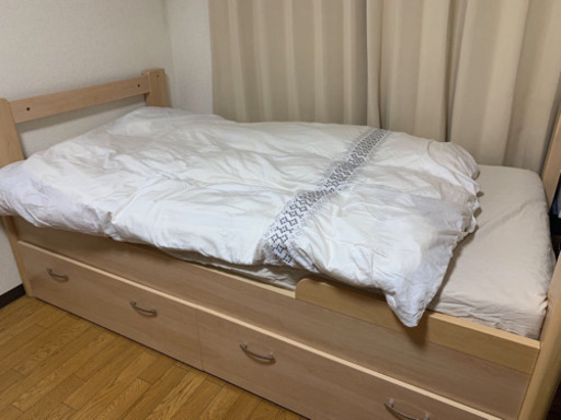 7/28まで日吉、シングル高級ベッドを安い値段で売る