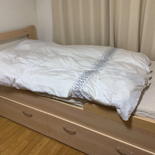 【ネット決済】7/28まで日吉、シングル高級ベッドを安い値段で売る