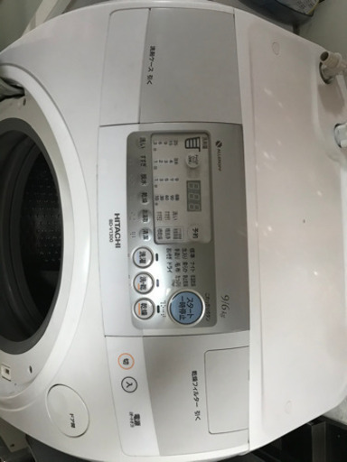 洗濯機 HITACHI BD-V1300L(W)