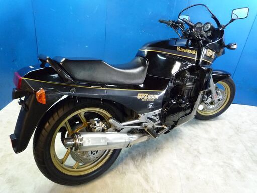 KAWASAKI GPZ900R 黒/グレー エンジン始動確認済み 逆輸入車 書類完備