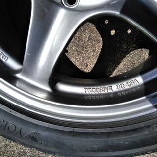 プロドライブ軽量ホイール16インチ　YOKOHAMAタイヤ４本セット
