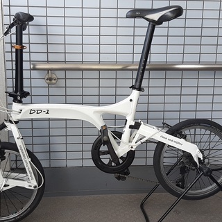折りたたみ自転車 BD-1 白・黒 部品取り・レストア用