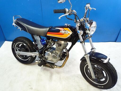 HONDA エイプ100 黒 お値引きキャンペーン 期間限定 諸経費０円 始動確認済み 自賠責加入で乗れます 即納車有り 横浜 都筑 P-Yard