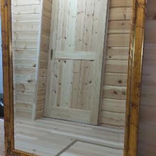 アンティーク調ミラー 大型 イタリア 姿見 鏡