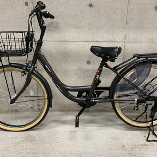 ママチャリ　カゴ付き　かなり美品　自転車　24インチ