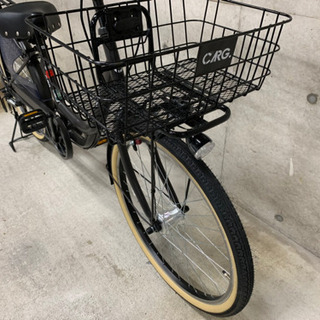 ママチャリ　カゴ付き　かなり美品　自転車　24インチ