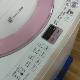 J094  早い者勝ち！ ★6ヶ月保証★6K洗濯機★SHARP  ES-GE60N-P  2014年製 