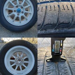 車のパーツ □タイヤ/ホイール4本セット□中古□15インチ□6J