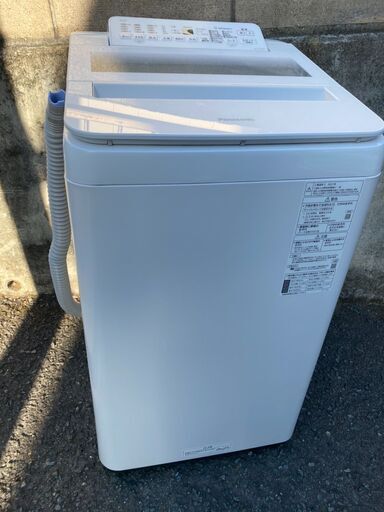 お値下げ致しました！【高年式！】 Panasonic　全自動電気洗濯機 NA-F70H8 7.0kg 2021年製　極美品　売ります。直接引き取り歓迎！