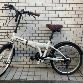 【ネット決済】折りたたみ式20型自転車（一回のみ使用）