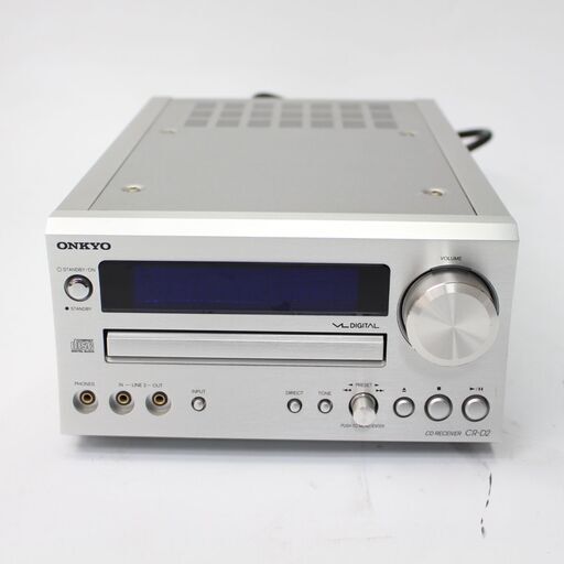 786)オンキヨー CR-D2 CD/FMチューナーアンプ 2008年製 スピーカーシステム D-112E ONKYO