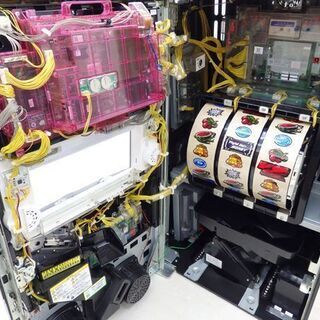 千歳市/恵庭市 パチスロ実機 大都技研 バガナックルー コイン機 100V 5