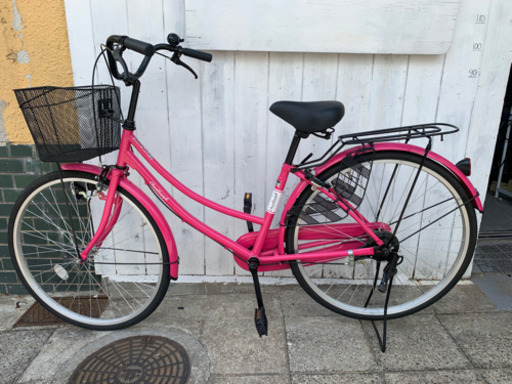 ‼️SALE‼️ 新車　ママチャリ　安く自転車　ピンク　２６インチ　✨自転車整備済。すぐに乗って帰れます✨