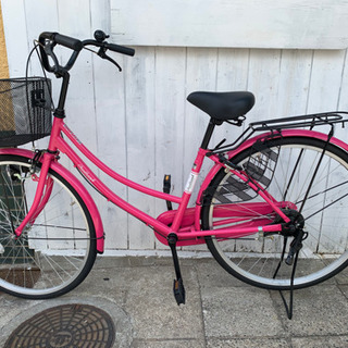 大人 可愛い 服  SALE‼️ 26インチ ピンク 安く自転車 ママチャリ 新車 自転車本体