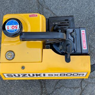 現物確認歓迎 初期不良対応OK 整備済 非常時等に　スズキ 　2サイクル 発電機 SX800R 670/800W　　50/60Hz