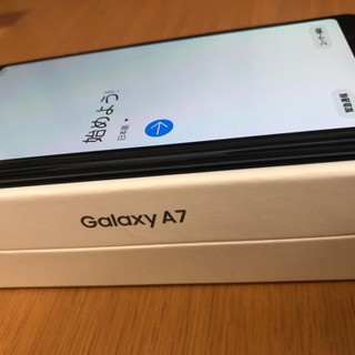 【ネット決済・配送可】値下げしました！GALAXY A7 ギャラ...