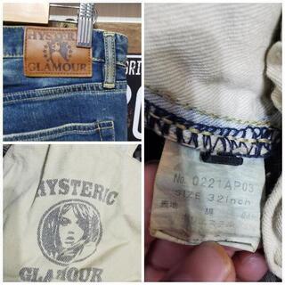 ヒステリックグラマーmusic noteストレッチスキニーデニム　32インチ