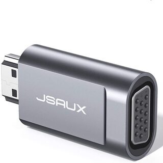JSAUX HDMI VGA 変換アダプタ、1080P対応 HD...