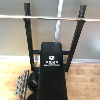 【値下げしました】筋トレ ジム ベンチ ダンベル バーベル 50kg ベンチプレス 等