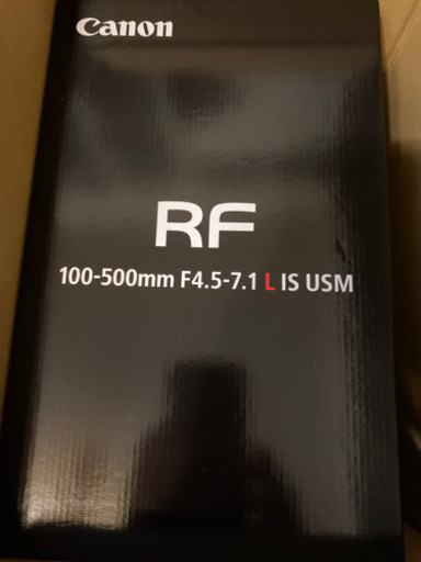 rfレンズ100-500mm F4.5-7.1 L IS USM