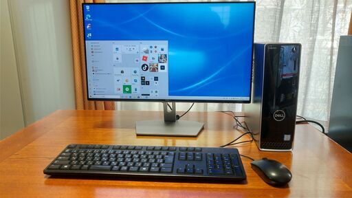 Dell Inspiron 3470 (Windows10 Home) リカバリ済＋23.8'液晶モニター・すぐ使えます。