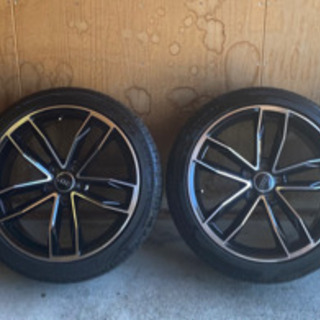 値下げ】Audi A6に使用、ほぼ、面一！245/40/r19 - タイヤ、ホイール 