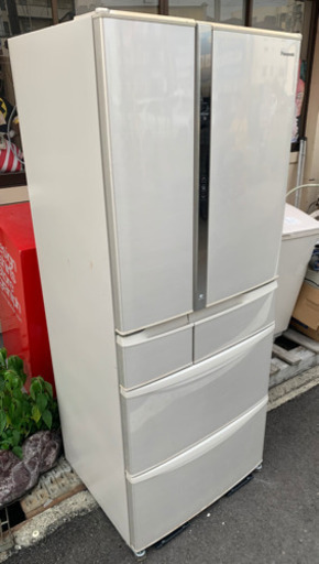 SALE！　パナソニック ノンフロン冷凍冷蔵庫 NR-FTM478S-N 6枚ドア