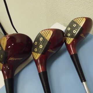 JM11998)ゴルフクラブ　3本セット 1W・3W・4W 中古...
