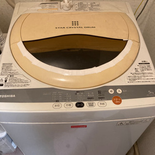 2012年製 東芝洗濯機5kg  AW-50GLC - 家具