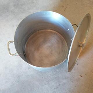 寸胴鍋４０ｃｍ、業務用、炊き出し、蓋付き値下げ